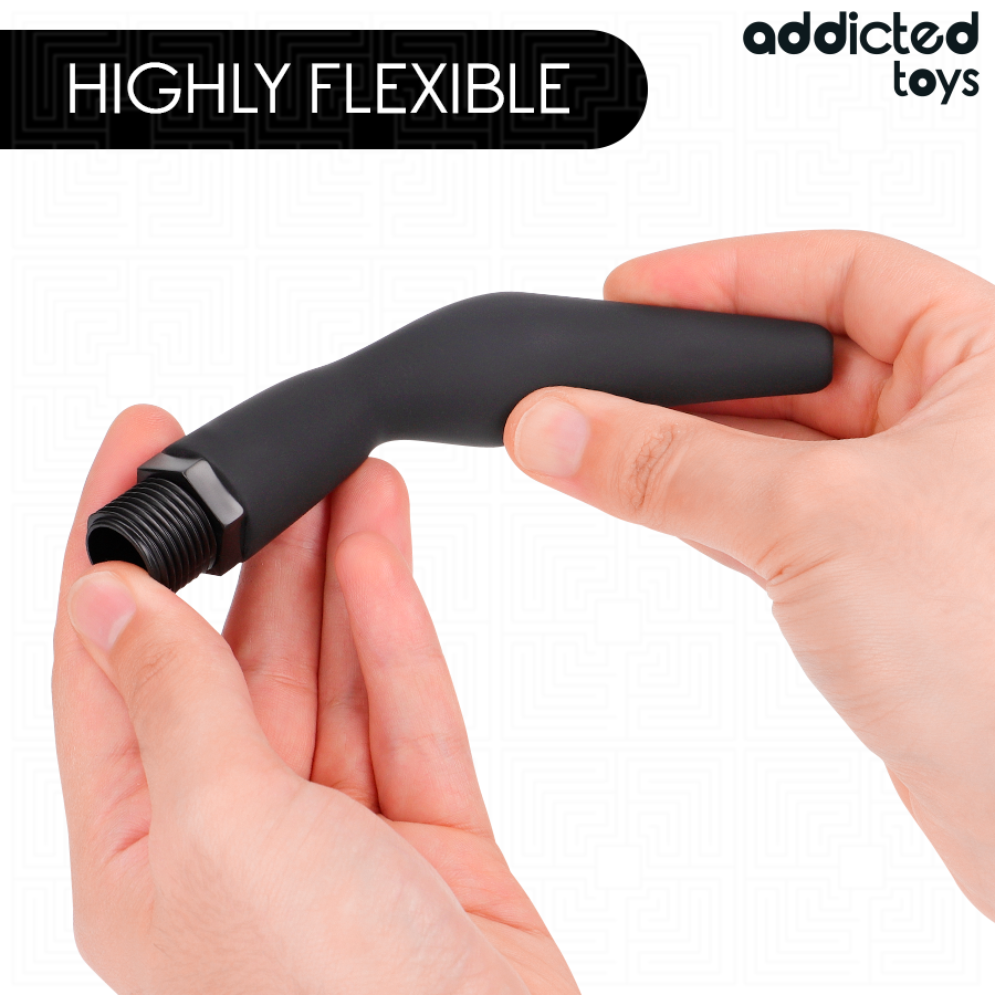 ADDICTED TOYS - ANAL CLEANER MIT UNIVERSALADAPTER MODELL 2 für sinnliche und diskrete Momente