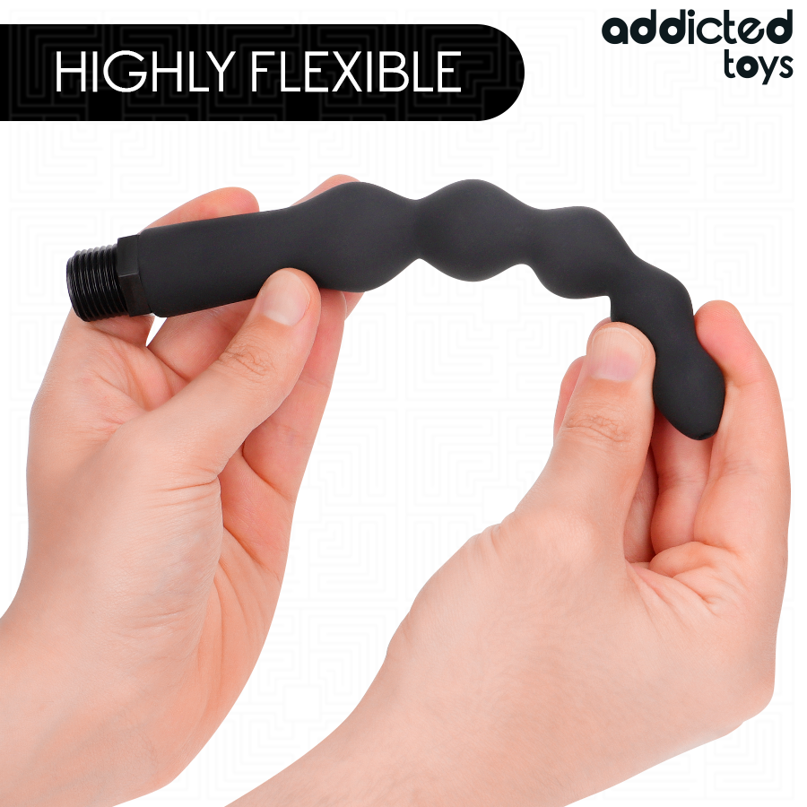 ADDICTED TOYS - ANAL CLEANER MIT UNIVERSALADAPTER MODELL 5 für sinnliche und diskrete Momente