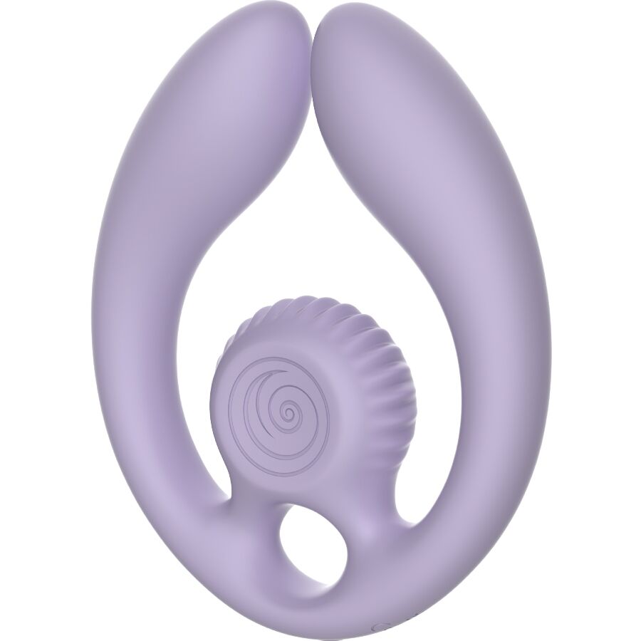 SNAIL VIBE - GIZI DUO PAARSTIMULATOR FERNBEDIENUNG LILA für sinnliche Momente