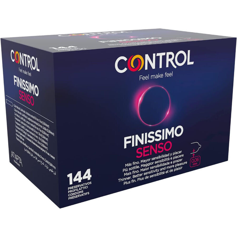 Control Finissimo Senso Kondome 144 Stück – extra dünn & glatt Kondome diskret online kaufen