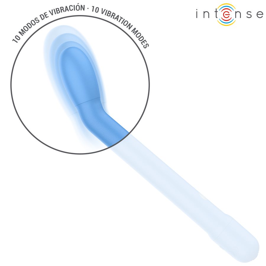 INTENSE - KARLIE WIEDERAUFLADBARER G-PUNKT-STIMULATOR BLAU G-Punkt-Vibrator diskret online kaufen