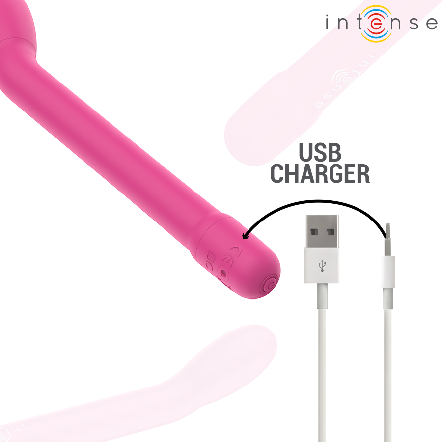 INTENSE - KARLIE WIEDERAUFLADBARER G-SPOT-STIMULATOR ROSA für intensive Stimulation und Self-Love