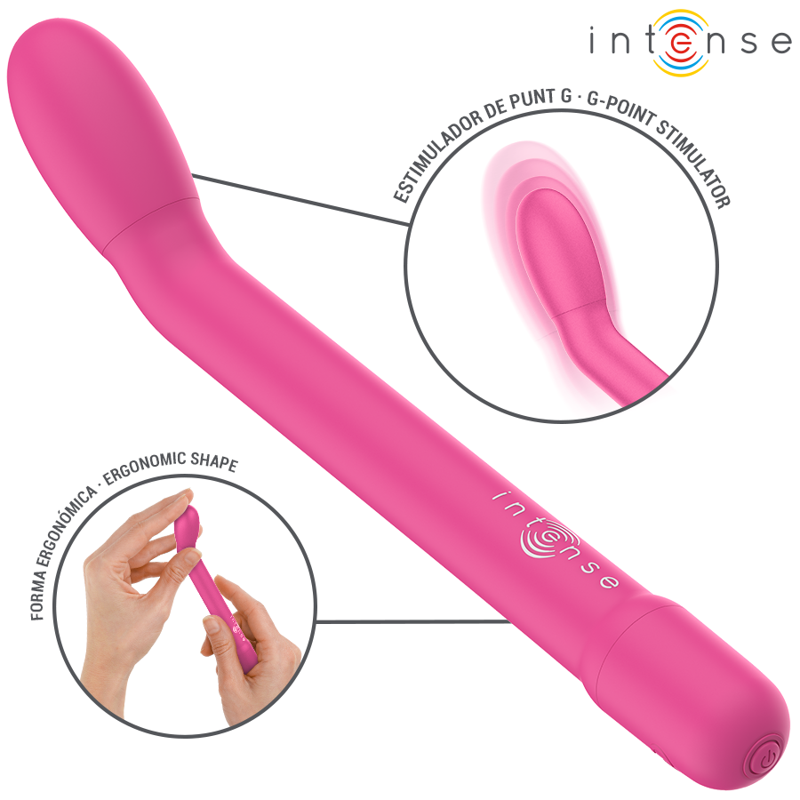 INTENSE - KARLIE WIEDERAUFLADBARER G-SPOT-STIMULATOR ROSA für sinnliche Momente allein oder zu zweit