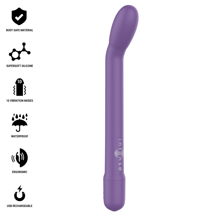 INTENSE - KARLIE WIEDERAUFLADBARER G-SPOT-STIMULATOR LILA für intensive Stimulation und Self-Love