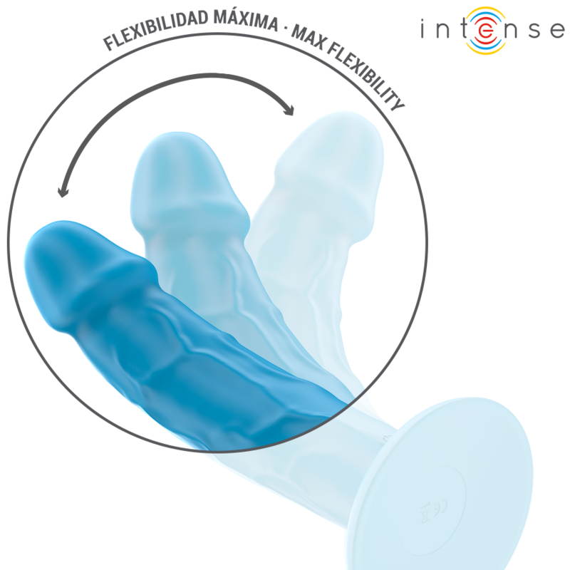 Intense Phoebe Realistischer Vibrator 19 cm – 10 Vibrationsmodi, Fernbedienung, wasserdicht für sinnliche Momente allein oder zu zweit