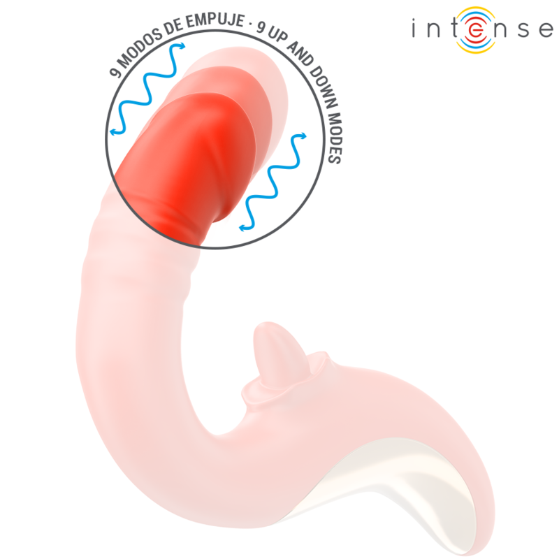 Intense Paulina U-Form Vibrator – G-Punkt & Klitoris Stimulator, wasserdicht, USB für sinnliche Momente allein oder zu zweit