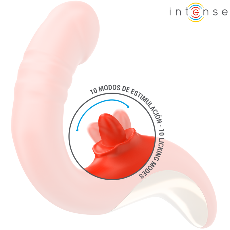 Intense Paulina U-Form Vibrator – G-Punkt & Klitoris Stimulator, wasserdicht, USB für intensive Stimulation und Self-Love