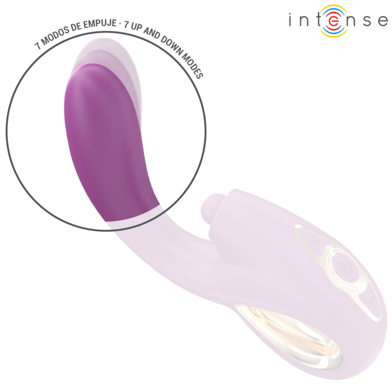 Intense Lali Multifunktions-G-Punkt-Vibrator – Tapping, Stoß & Vibration, wasserdicht hochwertiges Sextoy bei Secret Pulse