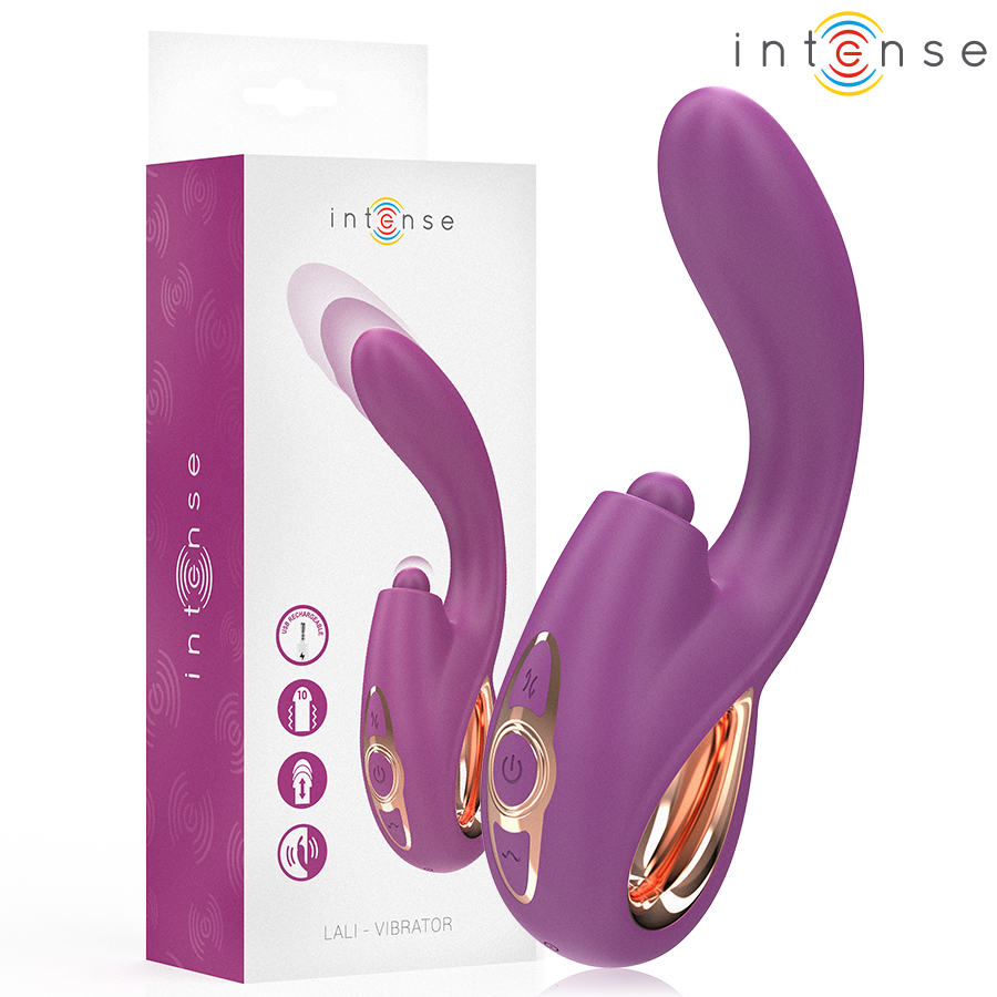 Intense Lali Multifunktions-G-Punkt-Vibrator – Tapping, Stoß & Vibration, wasserdicht G-Punkt-Vibrator diskret online kaufen