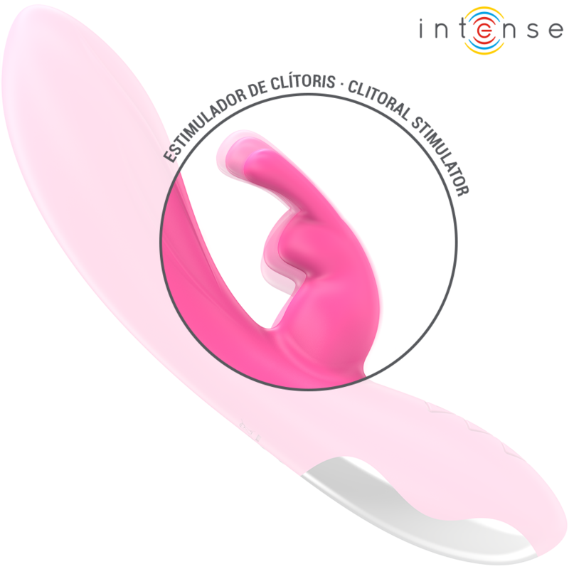 Intense Randall Rabbit Vibrator – 10 Vibrationen, Rosa, Wasserdicht, Magnetisch Ladegerät für sinnliche Momente allein oder zu zweit