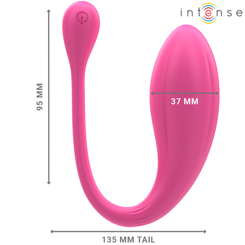 INTENSE Janice U-Vibrator | Doppelstimulation, Rosa, Fernbedienung Vibrator diskret online kaufen