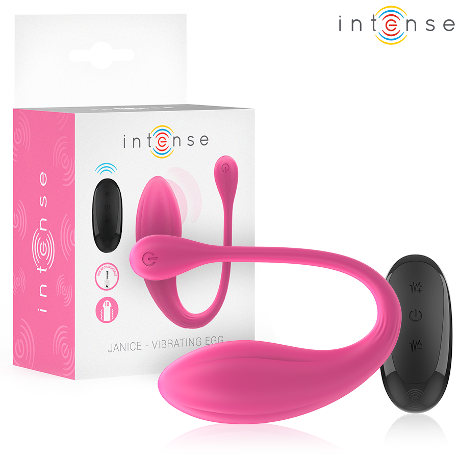 INTENSE Janice U-Vibrator | Doppelstimulation, Rosa, Fernbedienung Vibrator diskret online kaufen