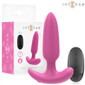INTENSE ROSS Analplug Rosa – 10 Vibrationsmodi mit Fernbedienung | Secret Pulse Analplug diskret online kaufen