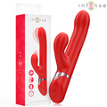 INTENSE - LELE MULTIFUNKTIONSVIBRATOR ROTIEREND & OSZILLATION & STIMULATION ROT Vibrator diskret online kaufen