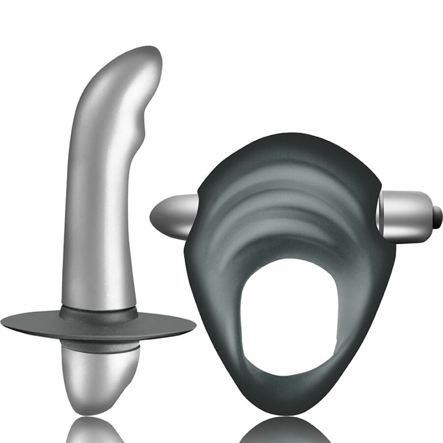 CLIMAXIMUM - ENTICE KIT COCK RING + PROSTATA VIBRATOR ANFÄNGER Sextoy-Set Produktansicht