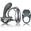 CLIMAXIMUM - EXCITE KIT COCK RING + DRAHT-PROSTATAMASSAGEGERÄT Set Produktansicht