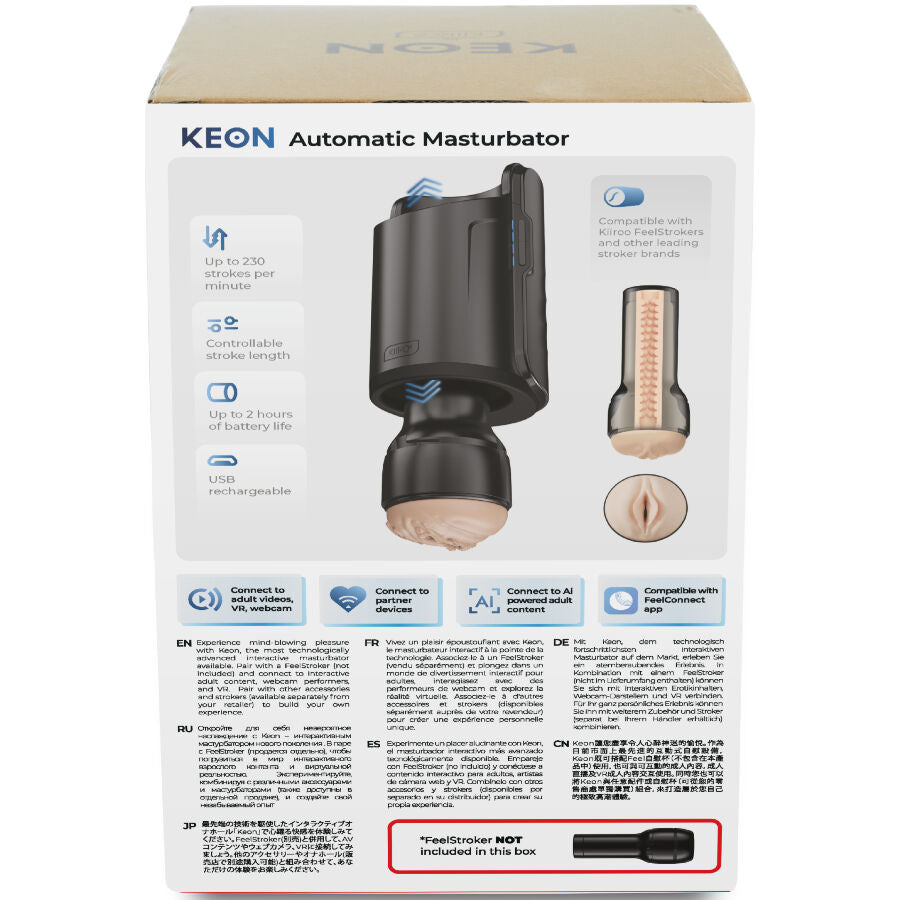 KIIROO - KEON WIFI AUTOMATISCHER MASTURBATOR Produktansicht und Details