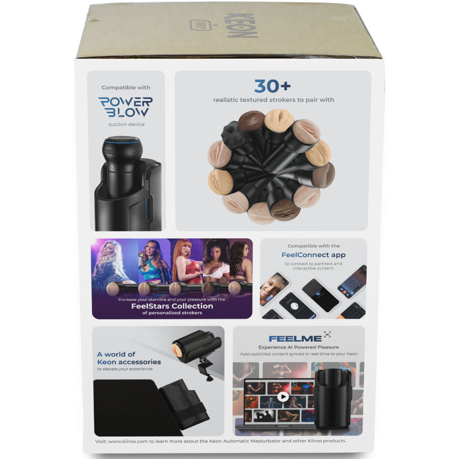 KIIROO - KEON WIFI AUTOMATISCHER MASTURBATOR bei Secret Pulse im Erotikshop