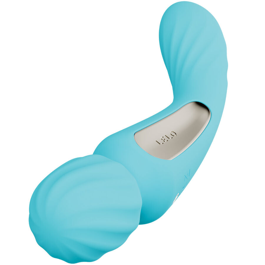 LELO - SWITCH VIBRATOR WANDA DOPPELSTIMULATION AQUA Produktansicht und Details