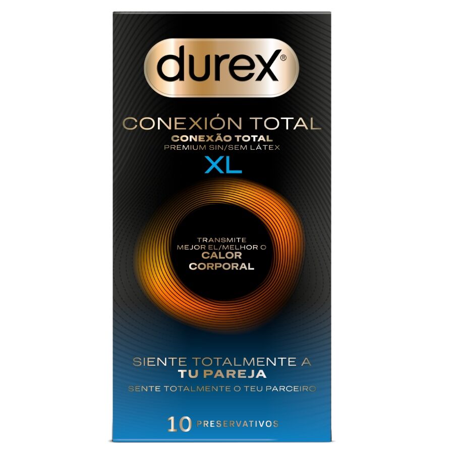 DUREX - TOTAL CONNECTION XL ULTRA FINE PLUS LATEXFREI 10 EINHEITEN – BDSM-Zubehör Bild 1