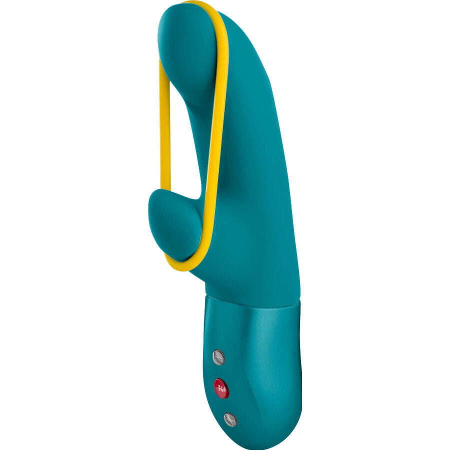 FUN FACTORY AMORINO Rabbit Vibrator Aquamarin – G-Punkt & Klitoris, USB-C, IPX7 für intensive Stimulation und Self-Love