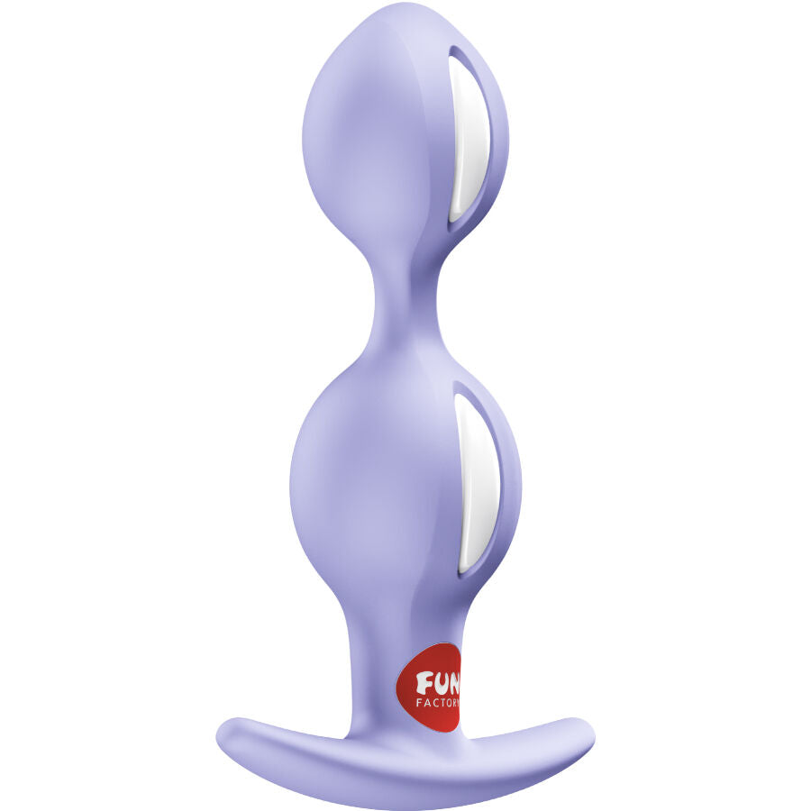 FUN FACTORY - B-BALLS DUO ANAL PLUG LILA Liebeskugeln Produktansicht