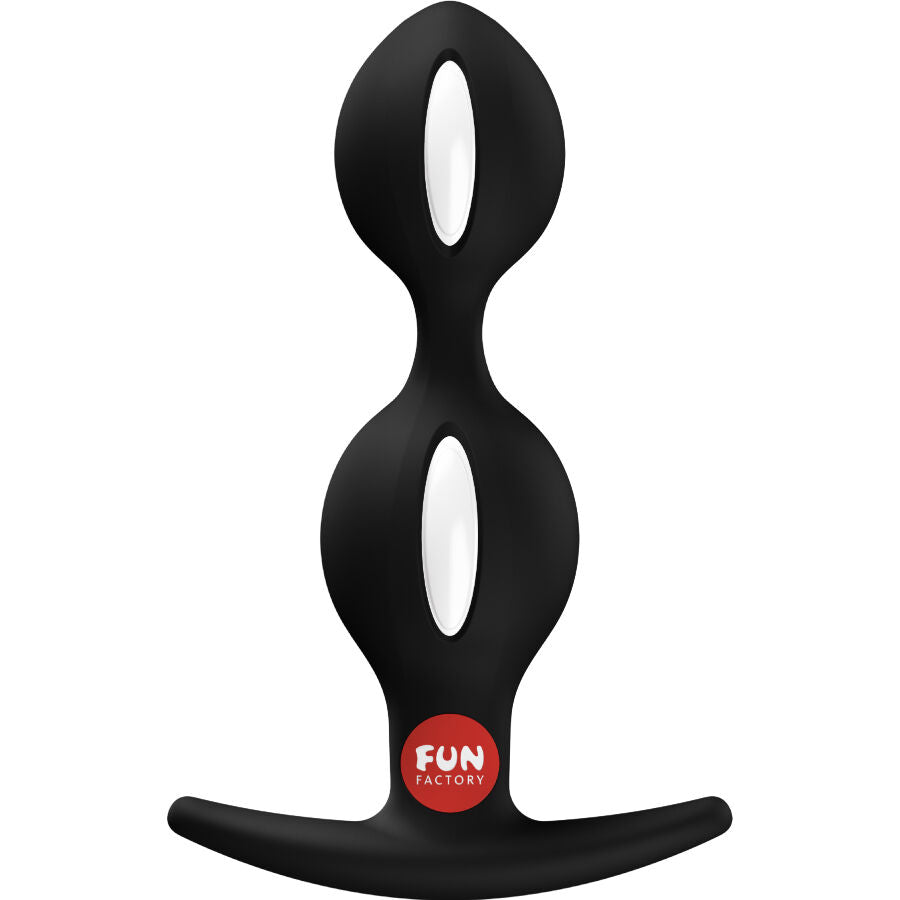 Fun Factory B Balls Duo Analplug Schwarz – Silikon Analplug Set für Einsteiger Sextoy-Set diskret online kaufen
