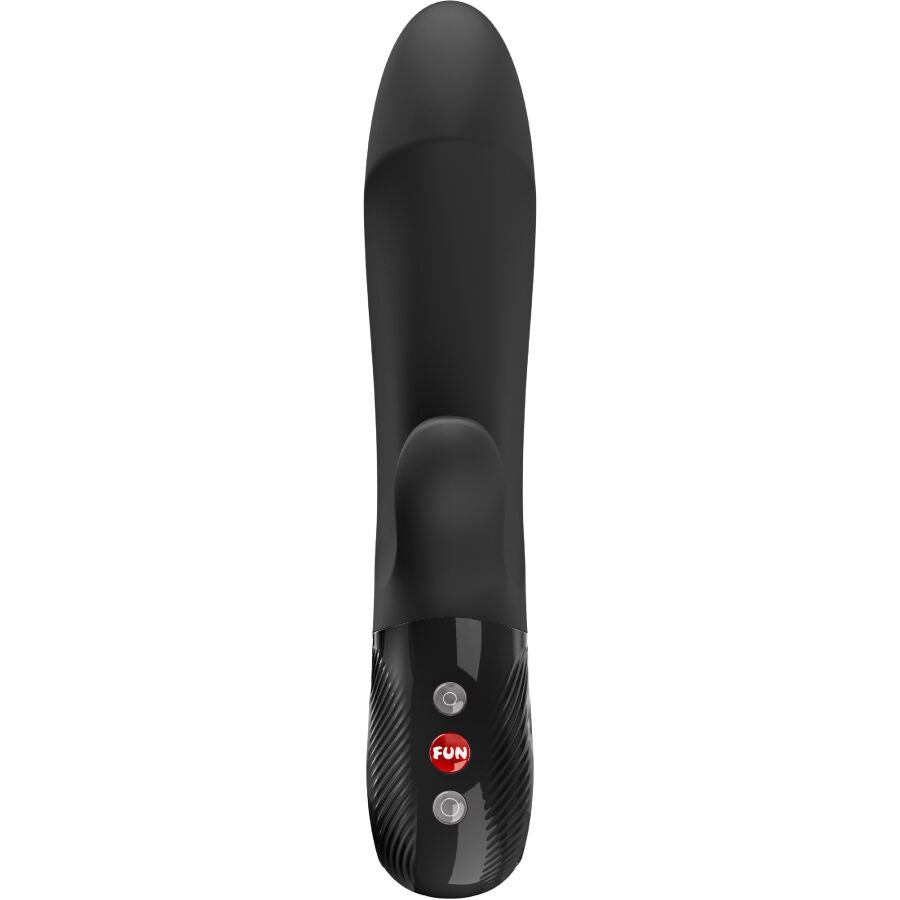 FUN FACTORY BI STRONIC EMBRACE – Black Rabbit Vibrator für G-Punkt & Klitoris | USB-C, Wasserdicht, 25 Jahre Garantie Produktansicht und Details