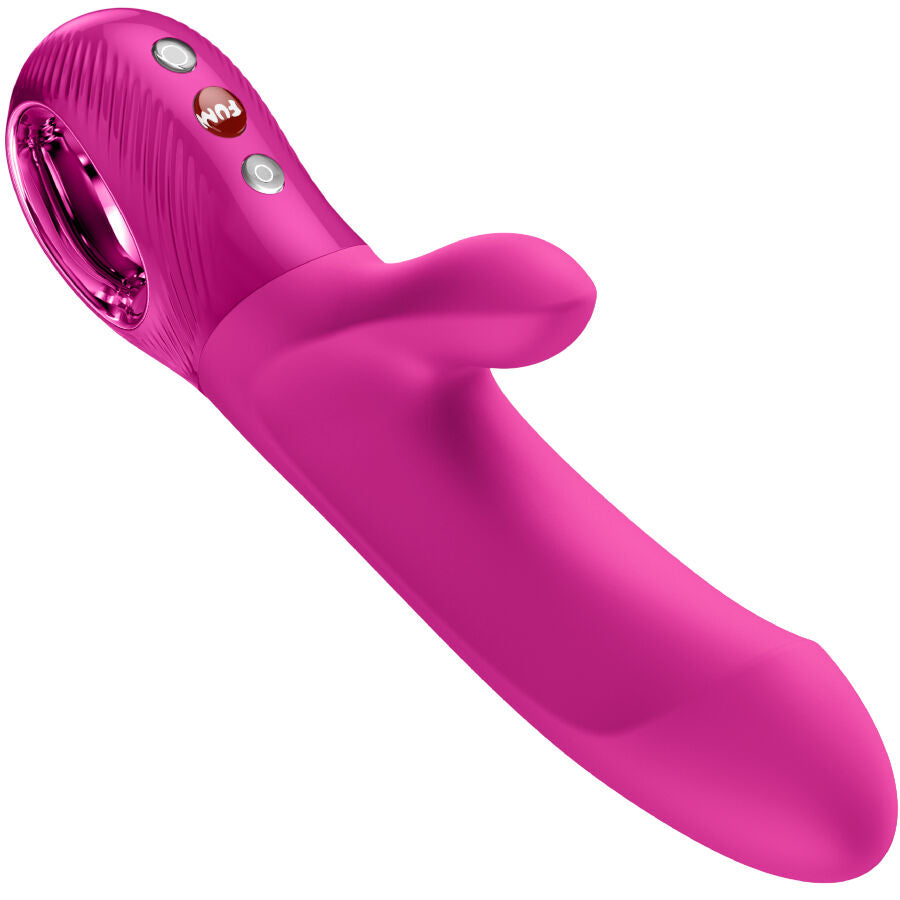 FUN FACTORY BI STRONIC EMBRACE – Magenta Rabbit Vibrator für G-Punkt & Klitoris | USB-C, Wasserdicht, 25 Jahre Garantie für intensive Stimulation und Self-Love