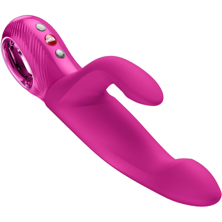 FUN FACTORY BI STRONIC IMMERSE – Magenta Rabbit Vibrator für G-Punkt & Klitoris | USB-C, Wasserdicht, 25 Jahre Garantie für intensive Stimulation und Self-Love