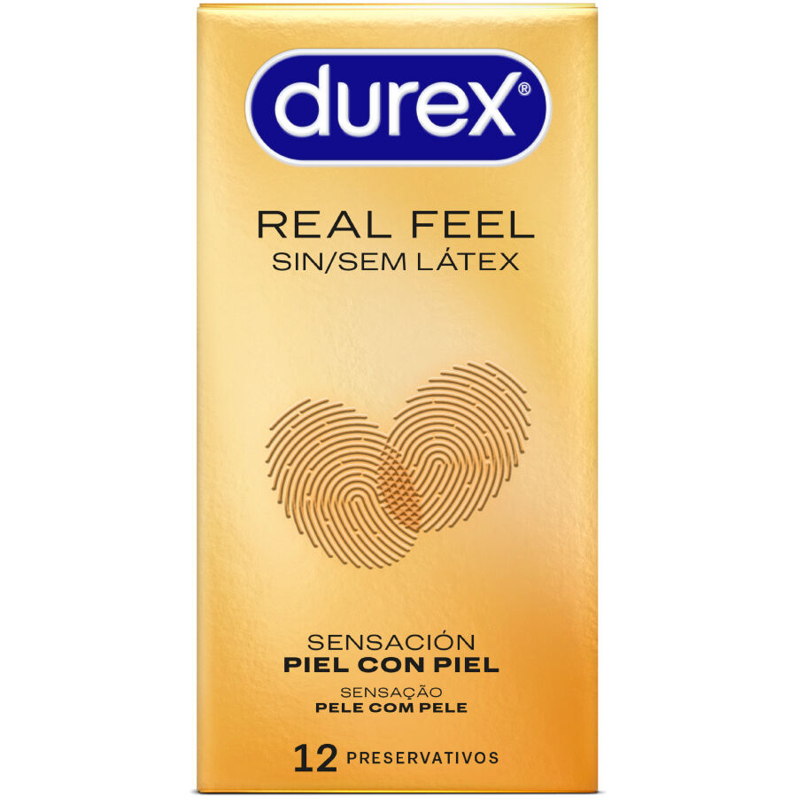 DUREX - REAL FEEL KONDOME OHNE LATEX 12 EINHEITEN Kondome diskret online kaufen