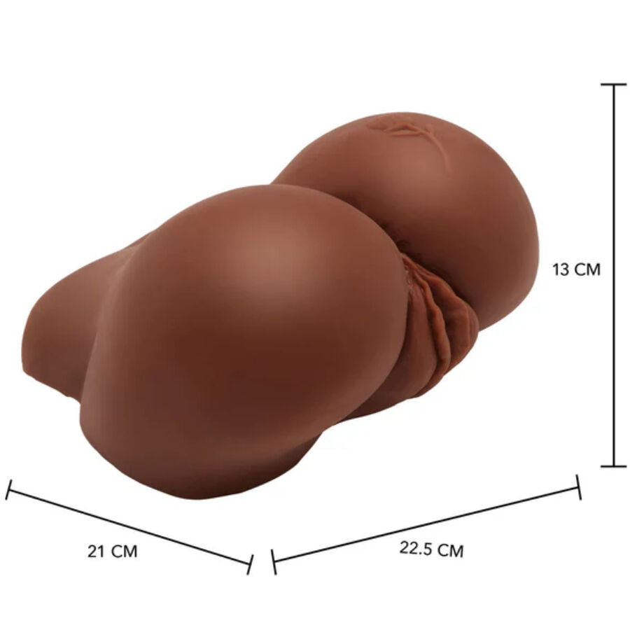 ACT - BAL ASS REALISTISCHER MASTURBATOR MIT BRAUNEM VIBRATOR bei Secret Pulse im Erotikshop