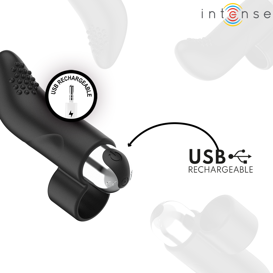 INTENSE - DAMIANO WIEDERAUFLADBARER FINGERSTIMULATOR Fingervibrator diskret online kaufen