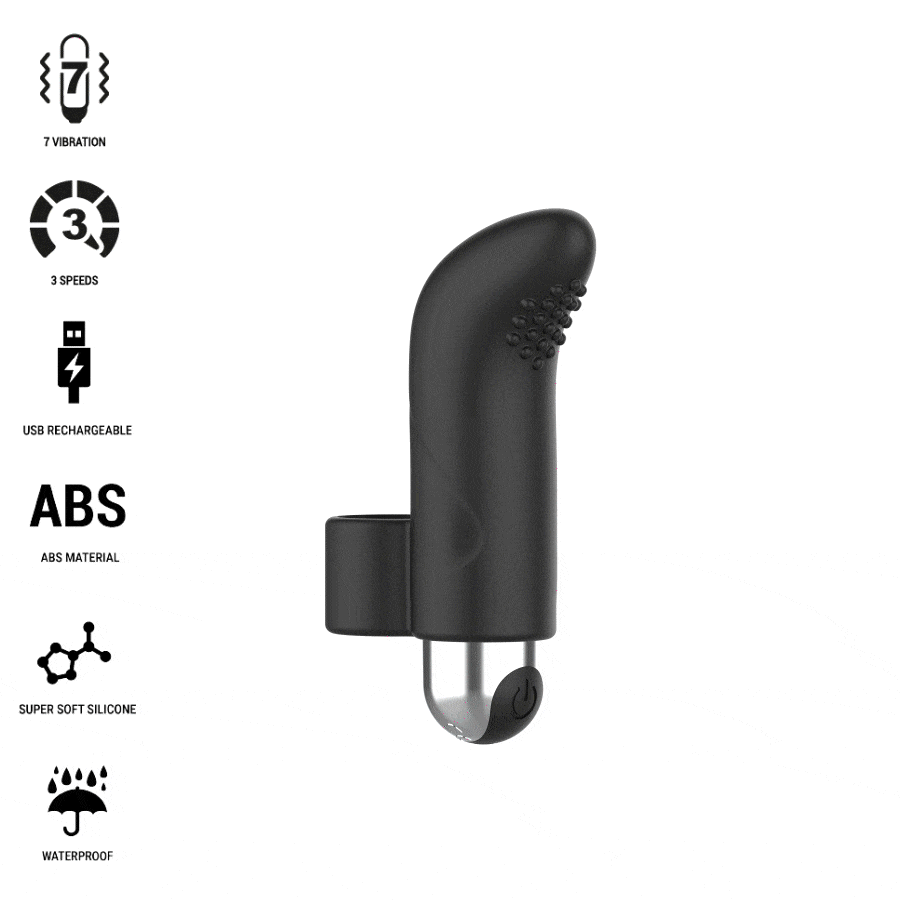 INTENSE - DAMIANO WIEDERAUFLADBARER FINGERSTIMULATOR hochwertiges Sextoy bei Secret Pulse