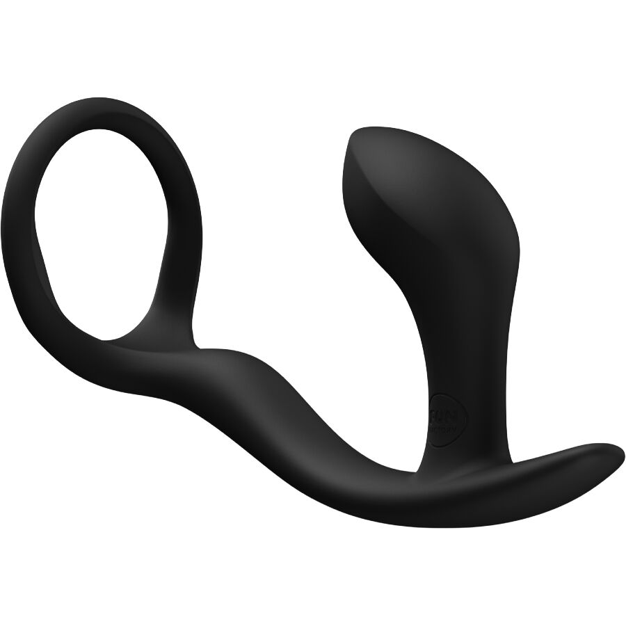 Fun Factory BOOTIE Ring Analplug Schwarz – Silikon Penisring & Analplug | Secret Pulse Penisring diskret online kaufen