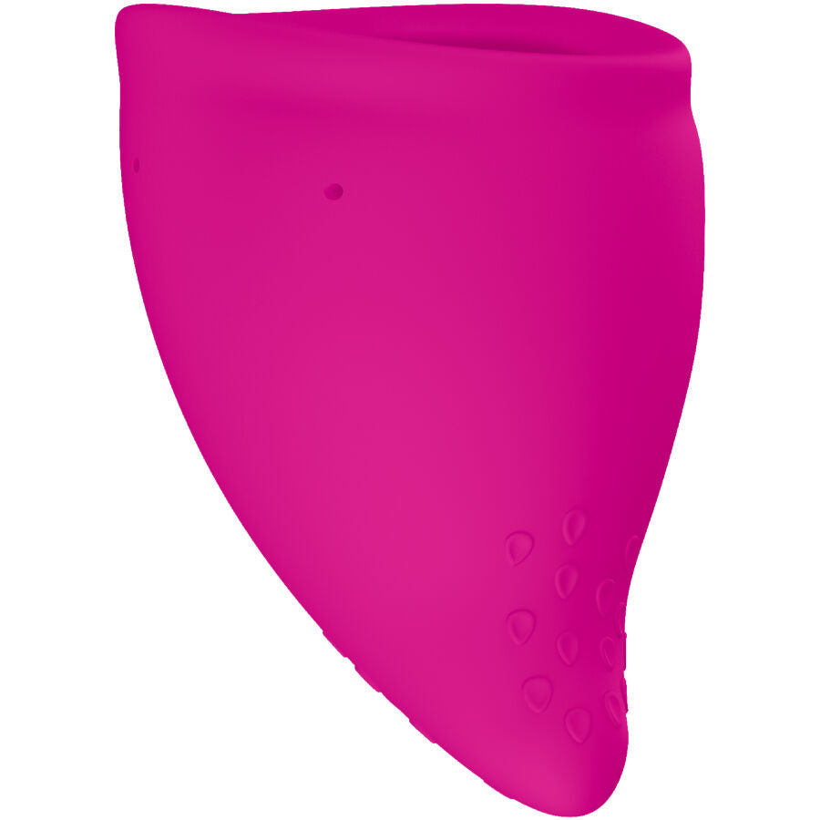 FUN FACTORY - FUN MENSTRUAL CUP GRÖSSE A MAGENTA – Intimhygiene Bild 2