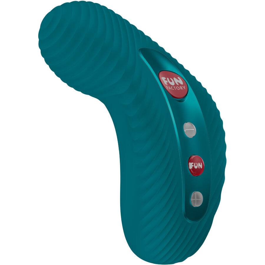 FUN FACTORY - LAYA III LAY-ON VIBRATOR FLASCHE GRÜN für intensive Stimulation und Self-Love