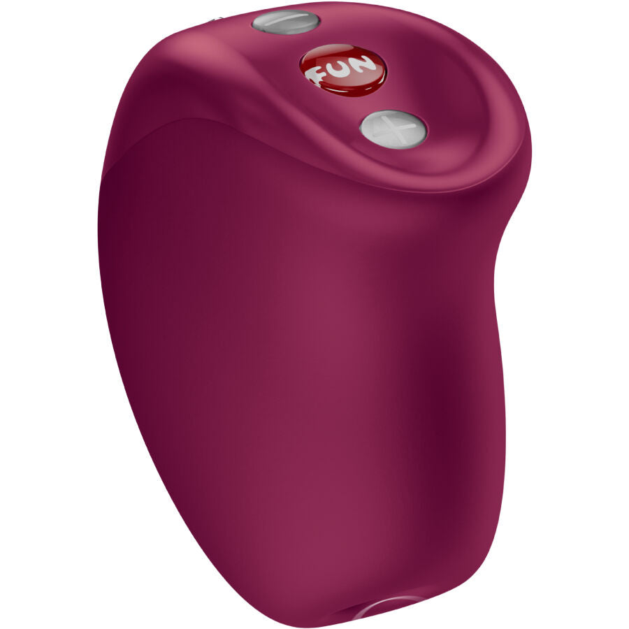 FUN FACTORY MEA Air Pulse Vibrator Weinrot – Berührungslose Klitorisstimulation | Secret Pulse für intensive Stimulation und Self-Love