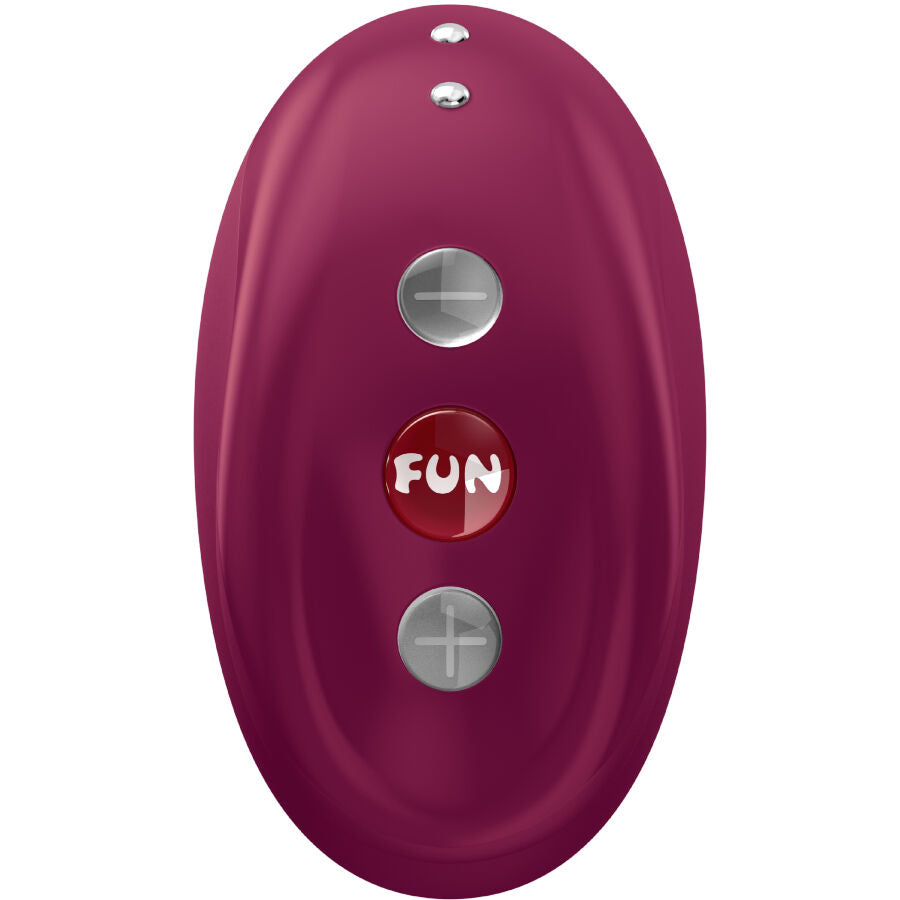 FUN FACTORY MEA Air Pulse Vibrator Weinrot – Berührungslose Klitorisstimulation | Secret Pulse Produktansicht und Details