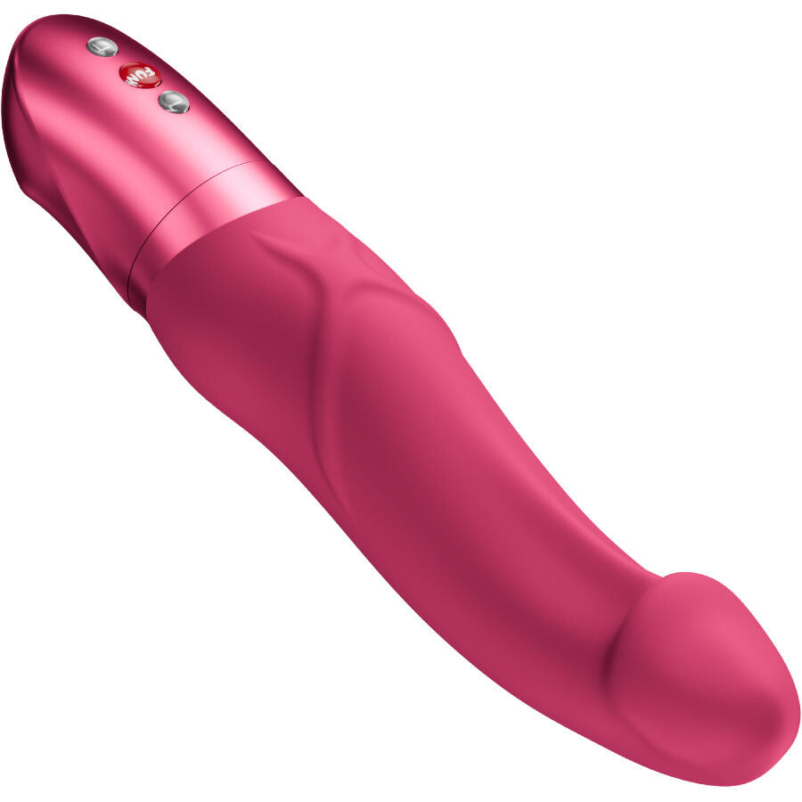 FUN FACTORY Mr. Boss G-Spot Vibrator Himbeere – 21 cm, Wasserdicht, Leistungsstark | Secret Pulse Vibrator diskret online kaufen