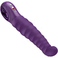 FUN FACTORY Patchy Paul G-Spot Vibrator Dunkelviolett – 23 cm, USB-C, Wasserdicht | Secret Pulse Vibrator diskret online kaufen