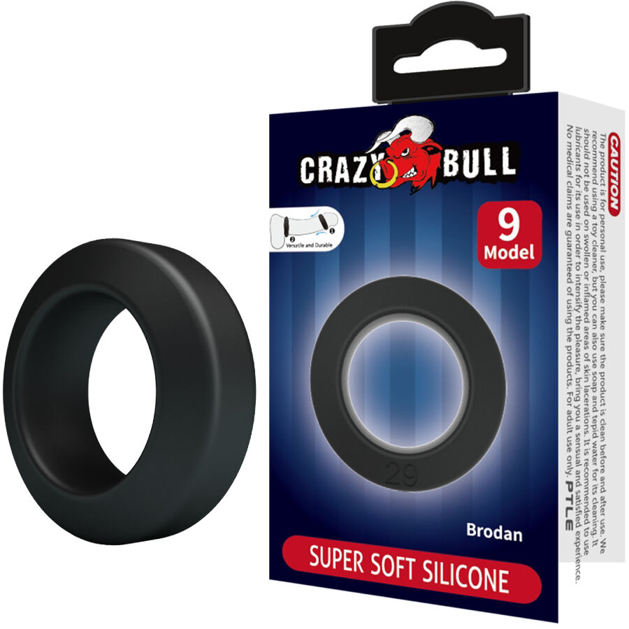 CRAZY BULL - BRODAN SILIKONRING MODELL 9 – Erotik-Zubehör Bild 1