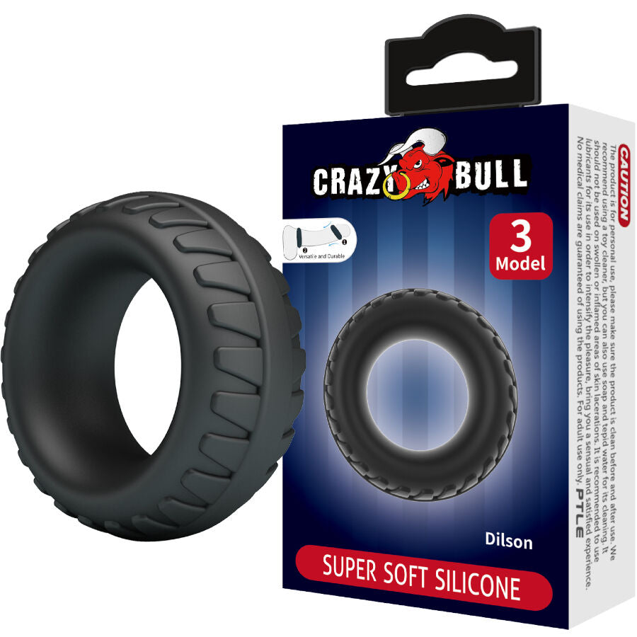 CRAZY BULL - DILSON SILIKONRING MODELL 3 – Erotik-Zubehör Bild 1