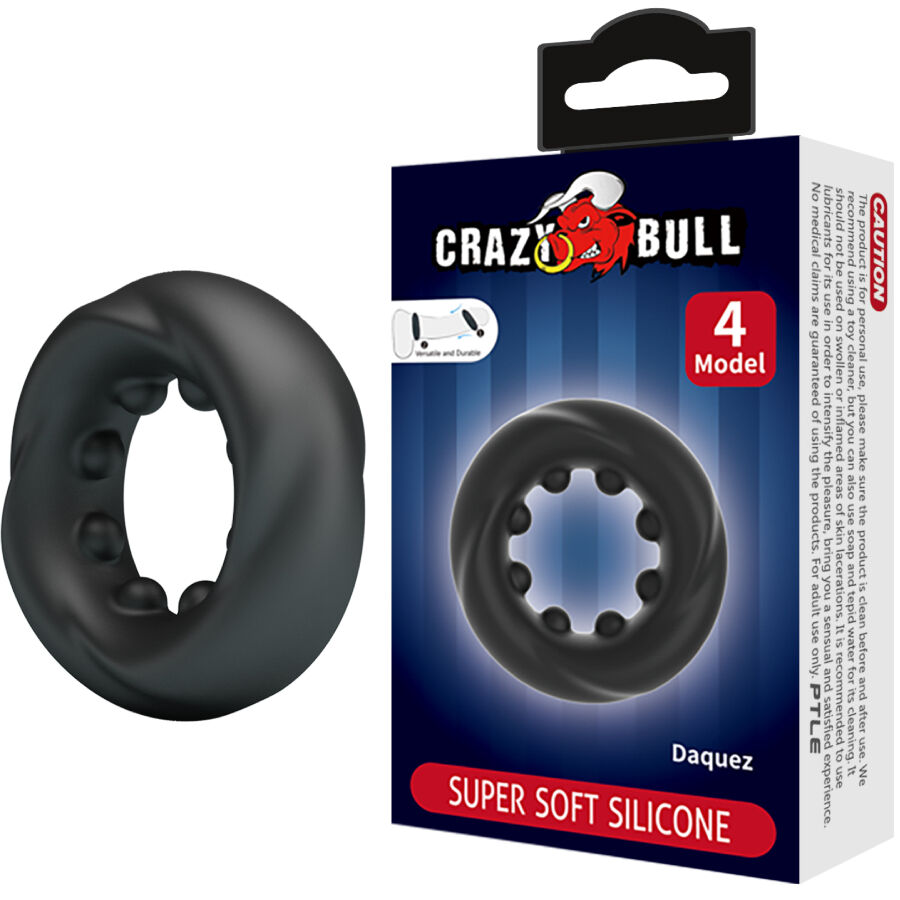 CRAZY BULL - DAQUEZ SILIKONRING MODELL 4 – Erotik-Zubehör Bild 1