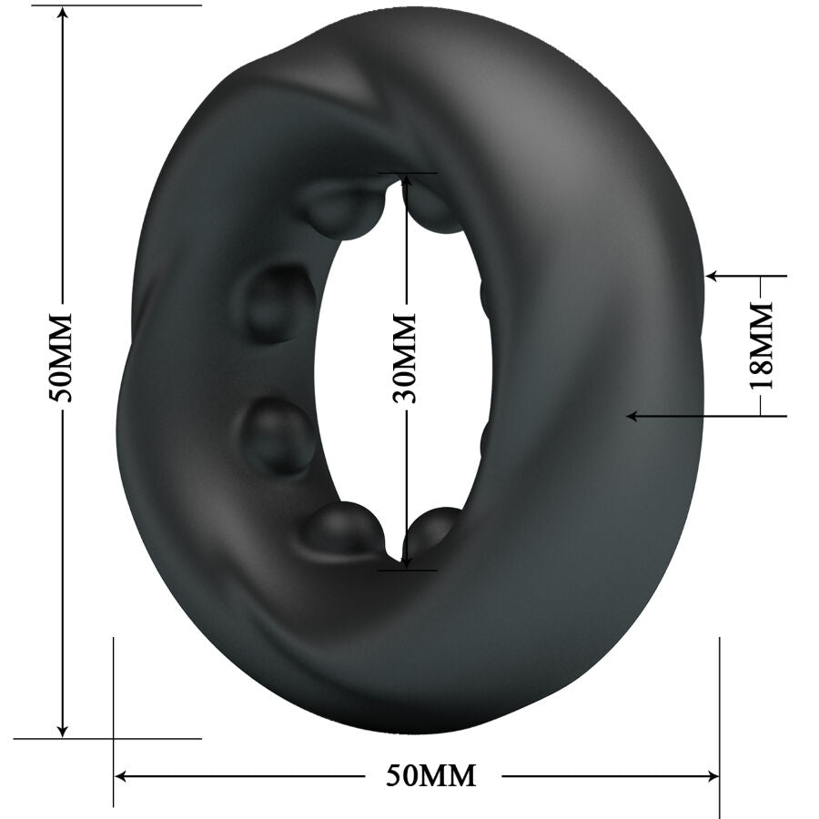 CRAZY BULL - DAQUEZ SILIKONRING MODELL 4 – Erotik-Zubehör Bild 6