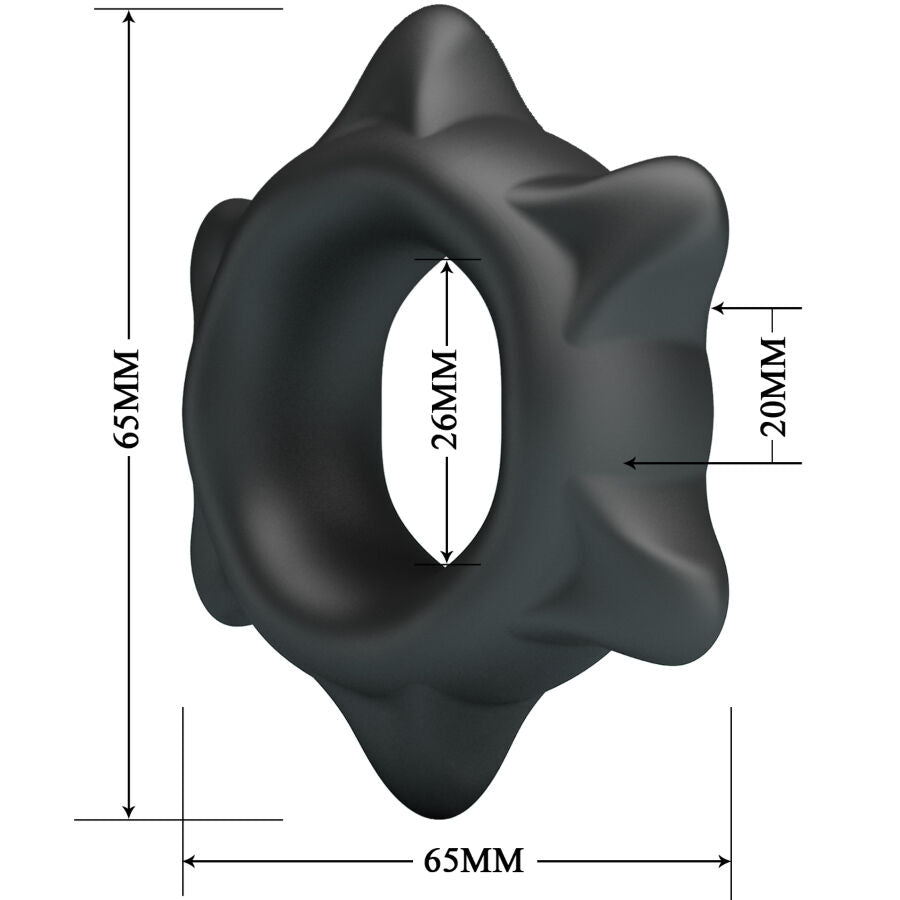 CRAZY BULL - ETHANIEL SILIKONRING MODELL 11 – Erotik-Zubehör Bild 6