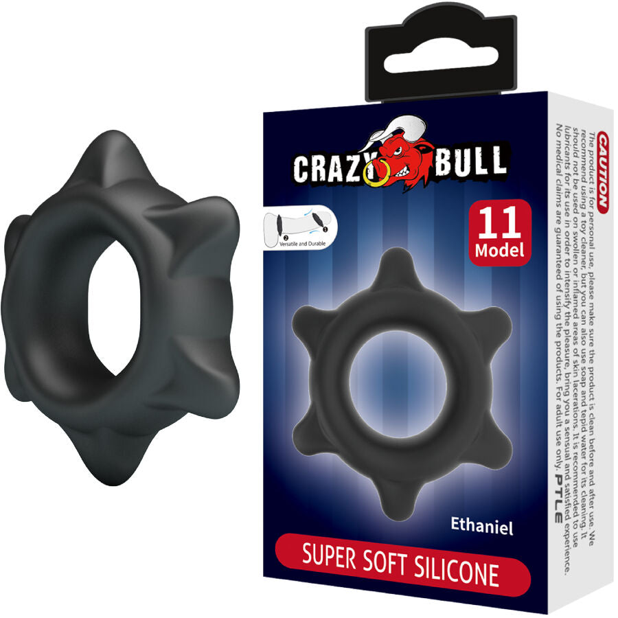 CRAZY BULL - ETHANIEL SILIKONRING MODELL 11 – Erotik-Zubehör Bild 1