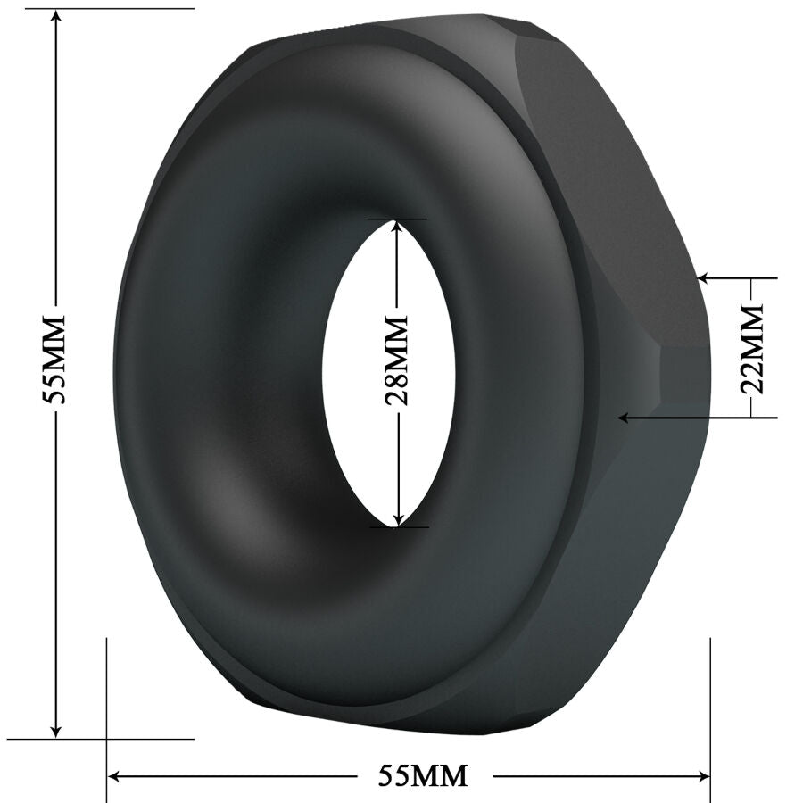 CRAZY BULL - JARVIUS SILIKONRING MODELL 14 – Erotik-Zubehör Bild 6