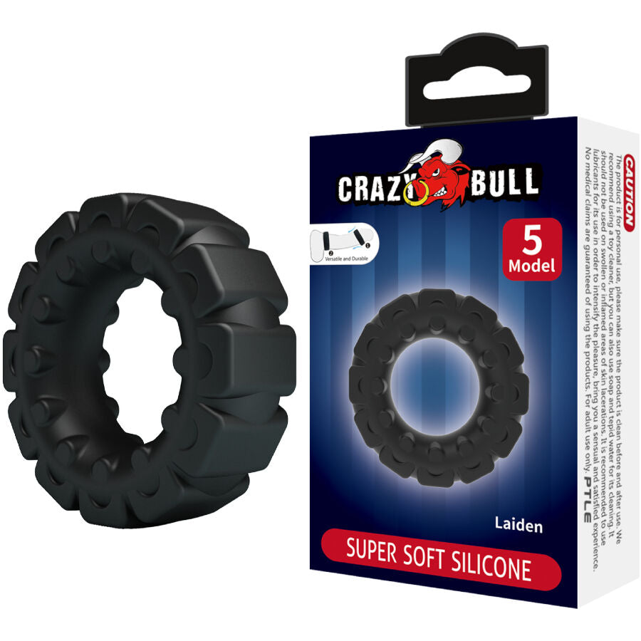 CRAZY BULL - LAIDEN SILIKONRING MODELL 5 – Erotik-Zubehör Bild 1