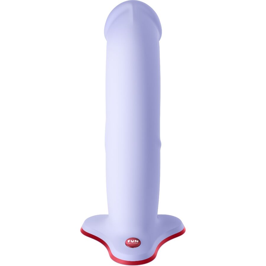 FUN FACTORY The Boss Stub G-Spot Dildo Lila – 18 cm, Saugnapf & Strap-On | Secret Pulse bei Secret Pulse im Erotikshop